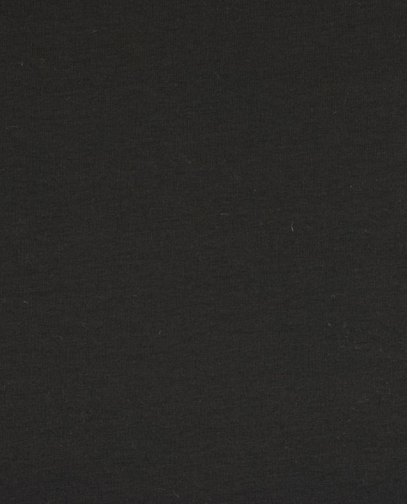Трикотаж хлопок 0066 цвет черный картинка 2