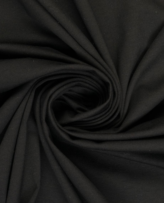 Трикотаж хлопок 0066 цвет черный картинка
