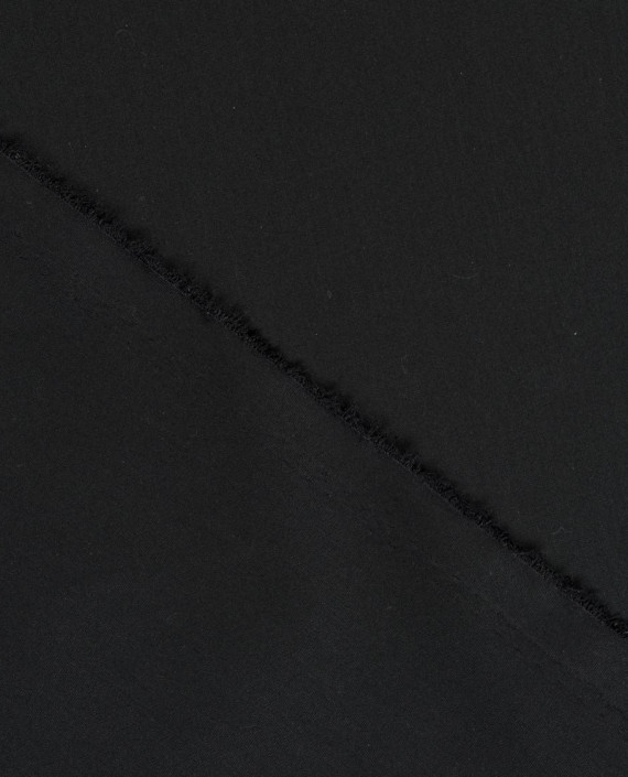 Хлопок стрейч рубашечный 3949 цвет черный картинка 1