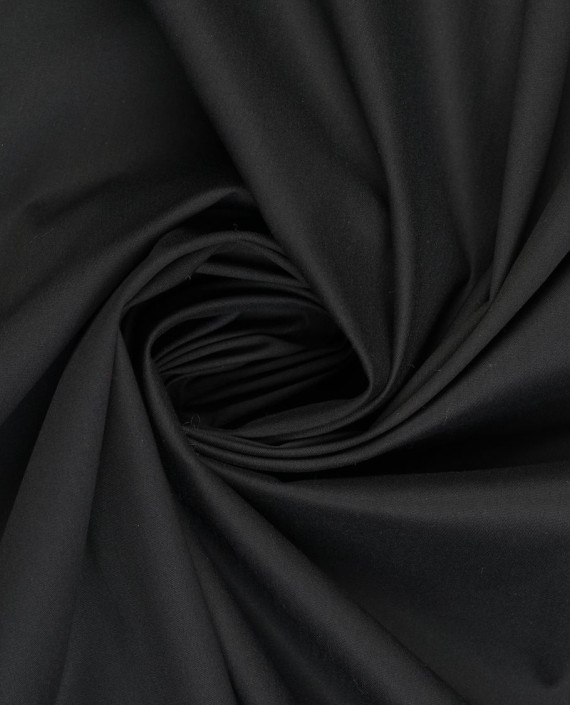 Хлопок стрейч рубашечный 3949 цвет черный картинка