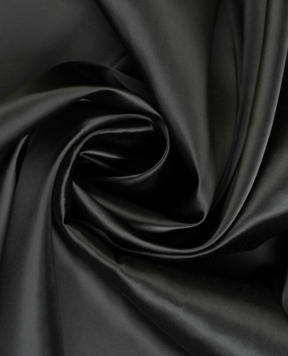 Атлас стрейч 477 цвет черный картинка