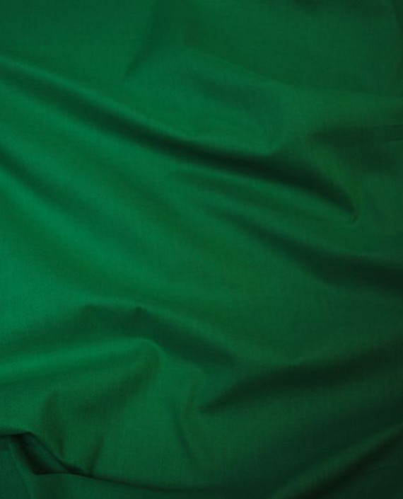 Ткань Хлопок "Нефрит" 0001 цвет зеленый картинка