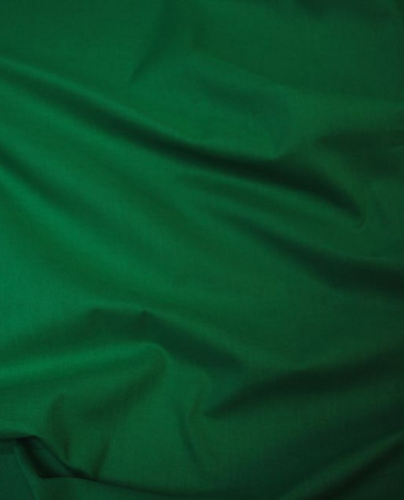 Ткань Хлопок "Нефрит" 0001 цвет зеленый картинка 2