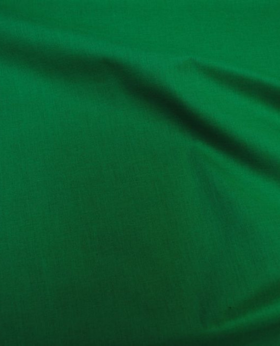 Ткань Хлопок "Нефрит" 0001 цвет зеленый картинка 1