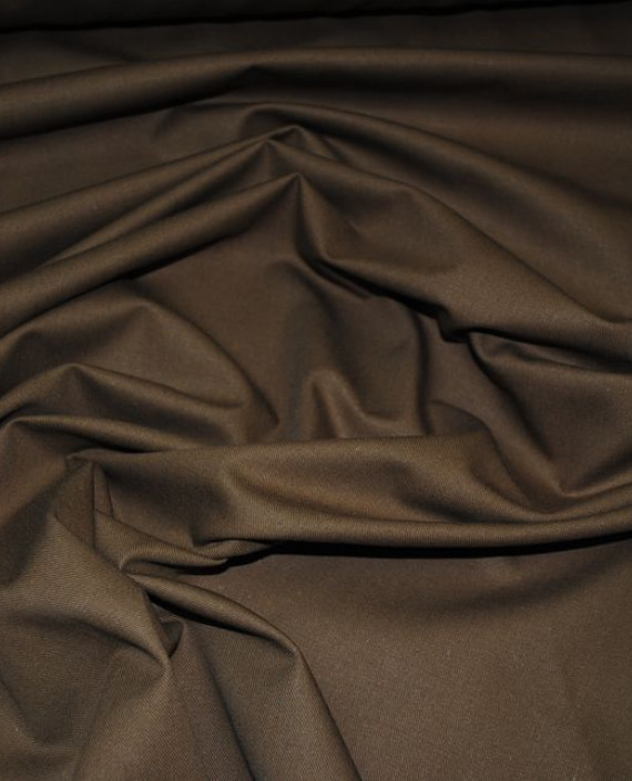 Ткань Хлопок Костюмный "Шамуа" 0020 цвет коричневый картинка