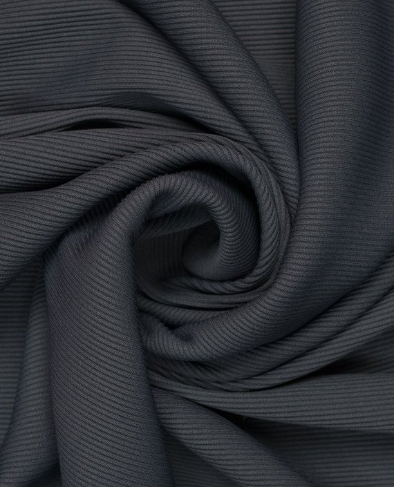 Трикотаж в рубчик Cardiff Squalo 4112 цвет серый картинка