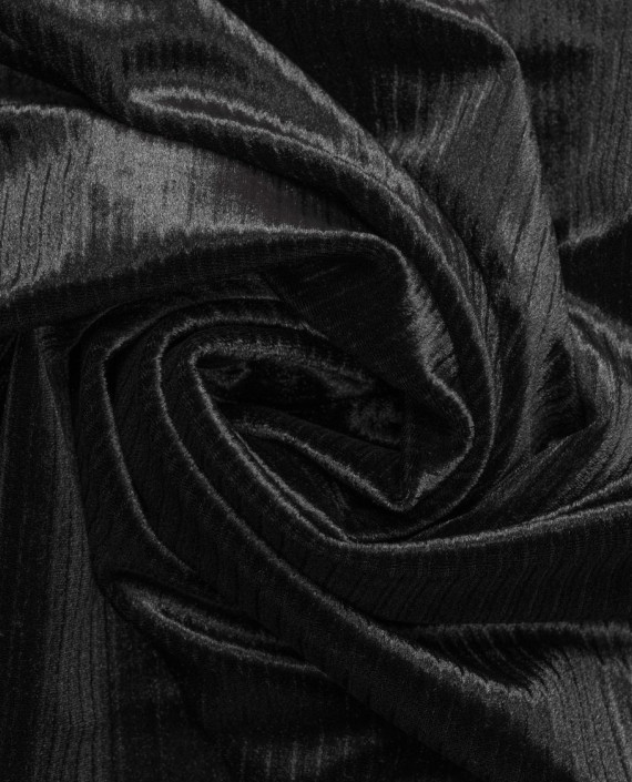 Бархат Argentina Nero 1489 цвет черный картинка