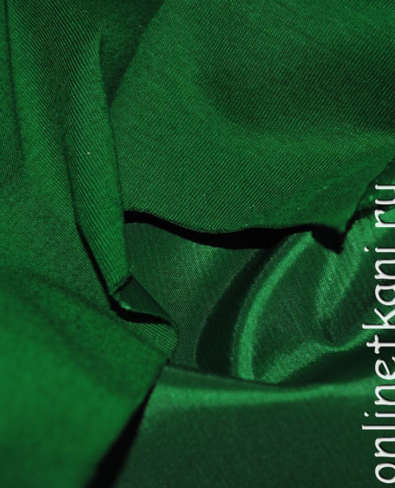 Ткань курточная "Малахитовая" 031 цвет зеленый картинка 3