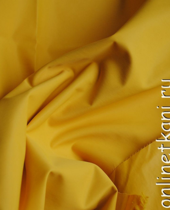 Ткань курточная "Солнечная" 032 цвет желтый картинка 3
