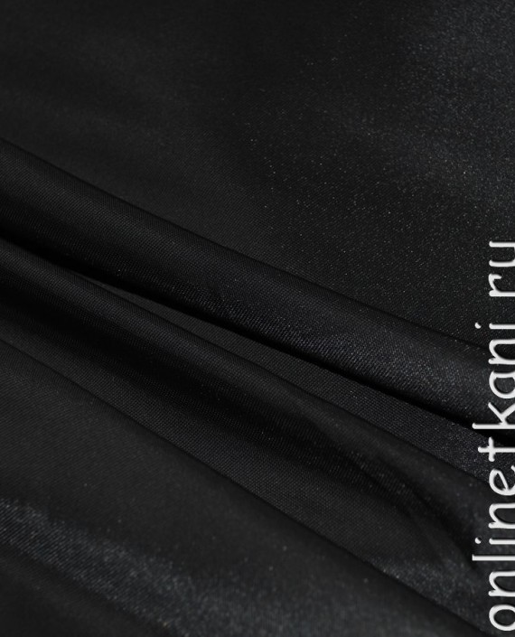 Ткань курточная "Уголь" 058 цвет черный картинка 2