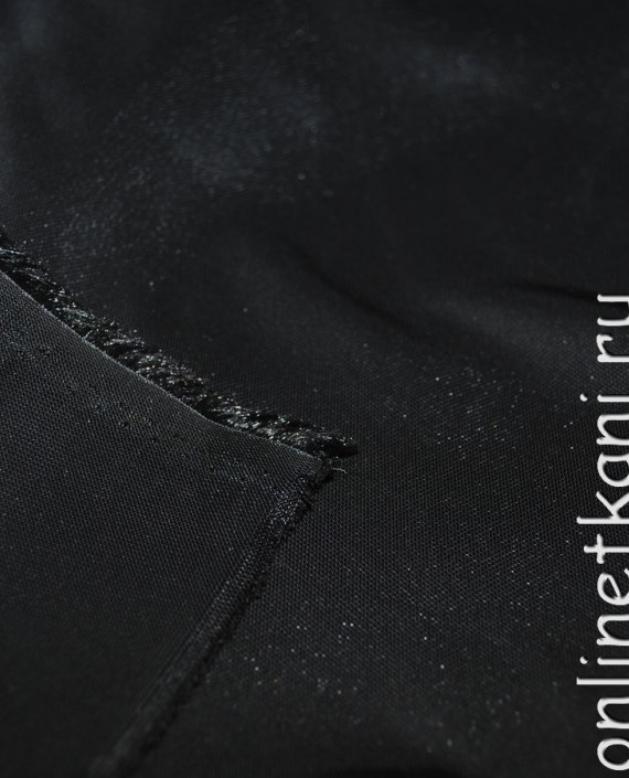 Ткань курточная "Уголь" 058 цвет черный картинка 1