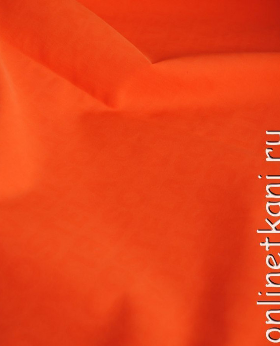 Ткань курточная "Оранж" 053 цвет оранжевый картинка 3