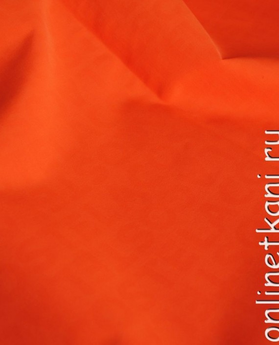 Ткань курточная "Оранж" 053 цвет оранжевый картинка 1