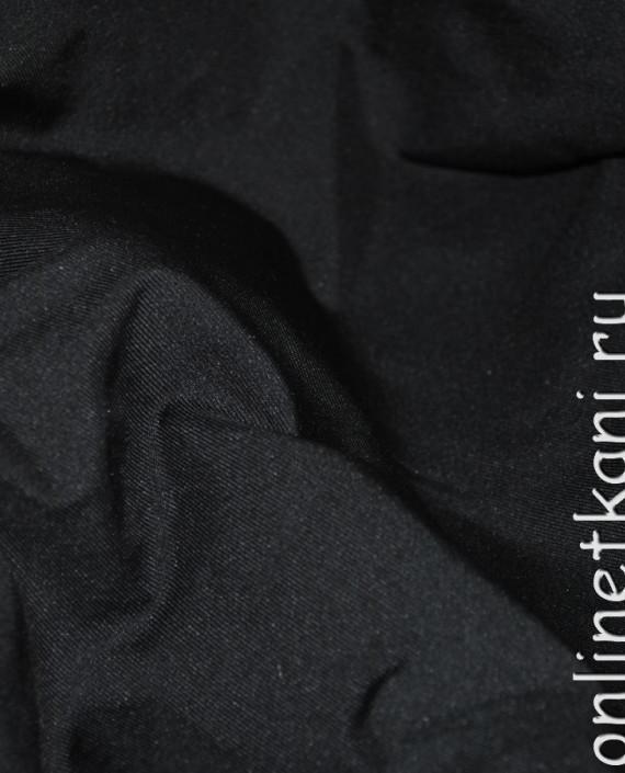 Ткань курточная "Безлунная ночь" 055 цвет черный картинка