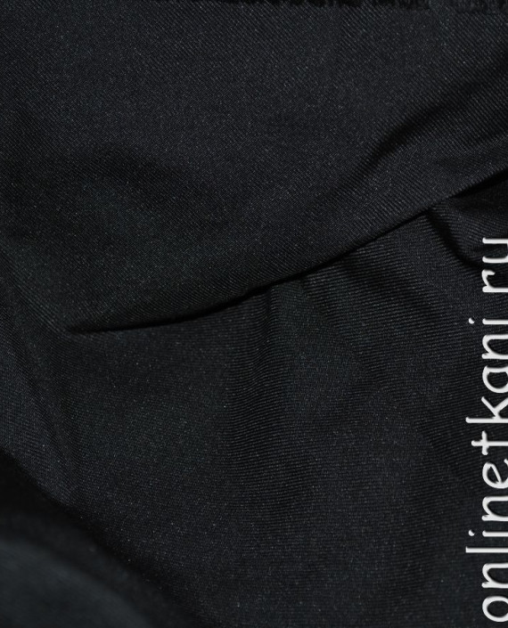 Ткань курточная "Безлунная ночь" 055 цвет черный картинка 1