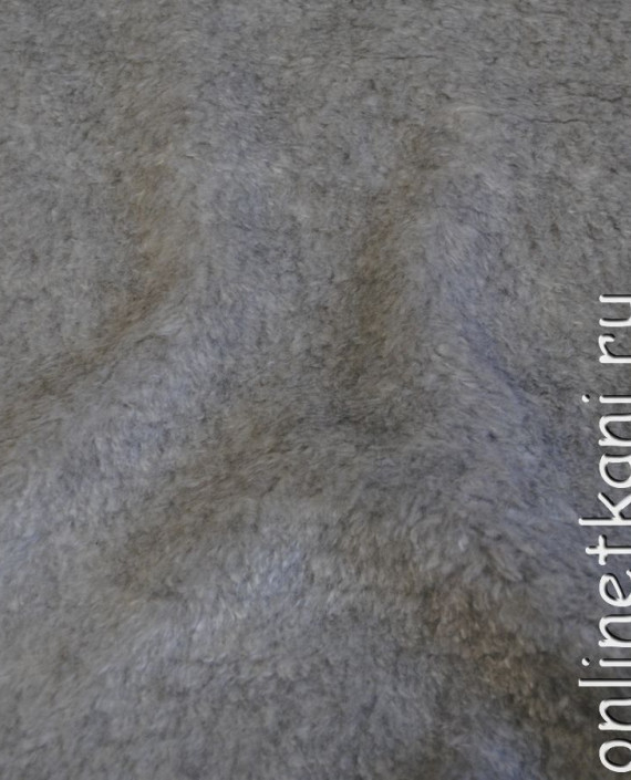 Ткань искусственный мех "Дымчатый" 0035 цвет серый картинка