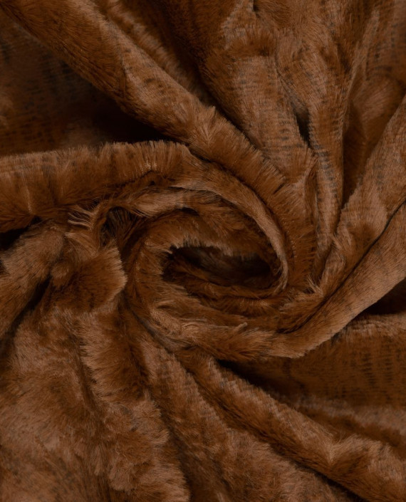 Искусственный мех 0356 цвет коричневый картинка