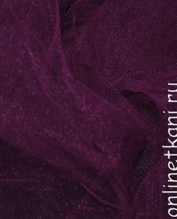 Сетка мягкая (Фатин)  "Сливовая" 0003 цвет фиолетовый картинка