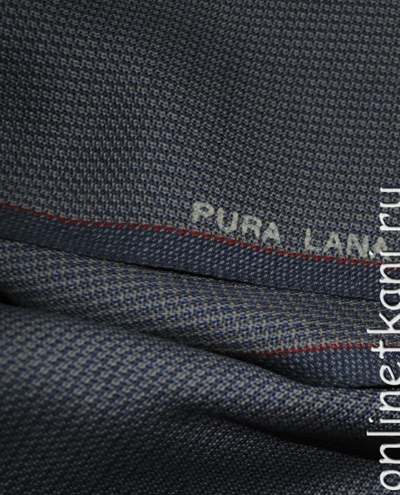 Ткань Шерсть "Pura Lana" 0009 цвет серый картинка 3