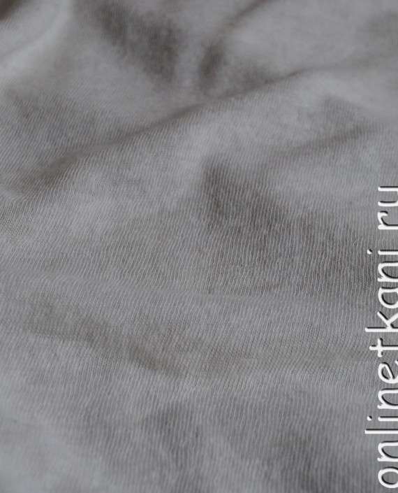 Ткань трикотаж  "Лебяжий пух" 0032 цвет серый картинка