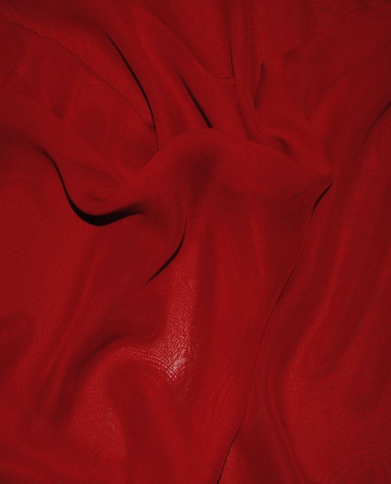 Ткань Шифон "Красный" картинка