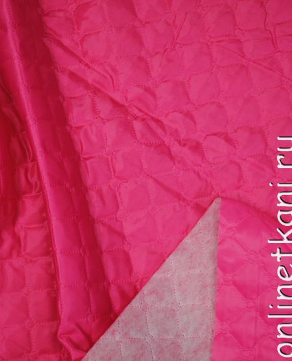 Ткань подкладочная термостежка"Фуксия" 015 цвет розовый картинка 2