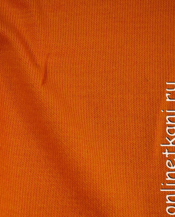 Ткань Трикотаж "Рыжий" 0002 цвет оранжевый картинка 1