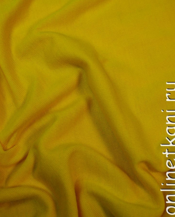 Ткань Трикотаж "Солнечный" 0004 цвет желтый картинка