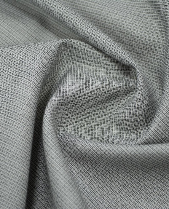 Хлопок рубашечный 3190 цвет серый геометрический картинка