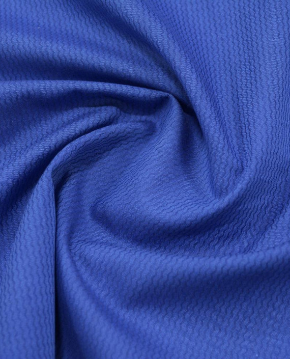 Хлопок рубашечный 3195 цвет синий геометрический картинка