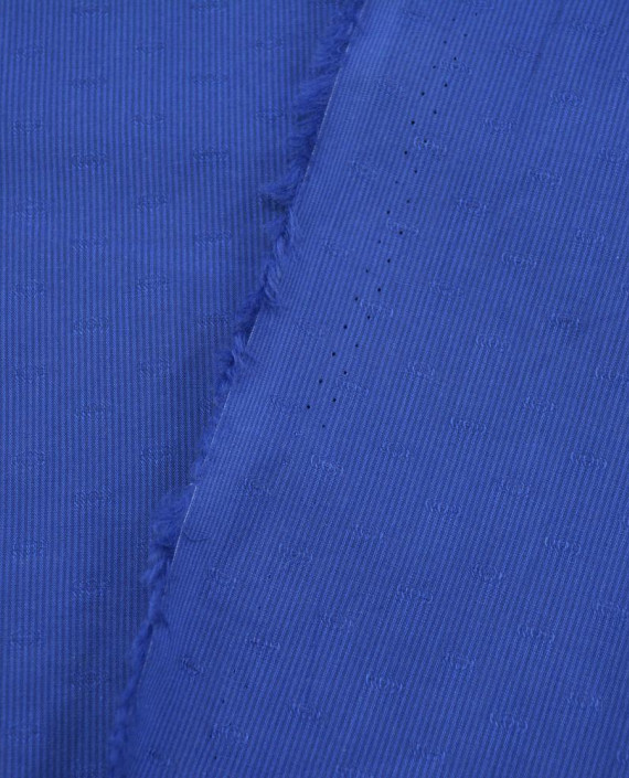 Хлопок рубашечный 3196 цвет синий полоска картинка 2